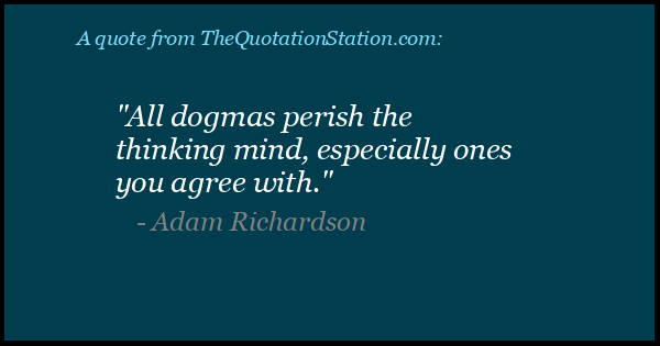 Click to Share this Quote by Adam Richardson on Facebook