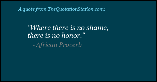 Click to Share this Quote by African Proverb on Facebook Click to Share this Quote by African Proverb on Facebook