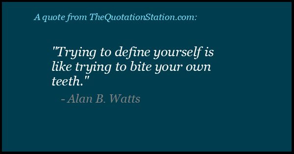 Click to Share this Quote by Alan Watts on Facebook