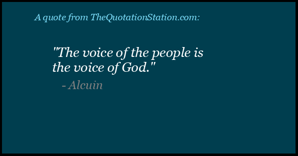 Click to Share this Quote by Alcuin on Facebook