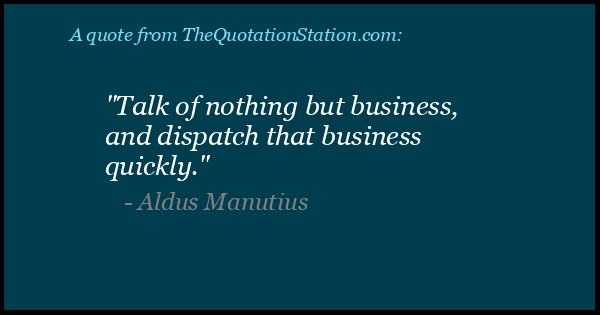 Click to Share this Quote by Aldus Manutius on Facebook