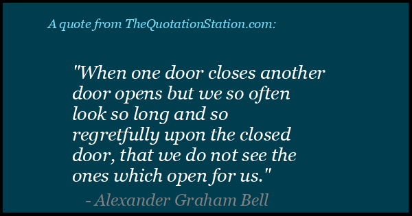 Click to Share this Quote by Alexander Graham Bell on Facebook