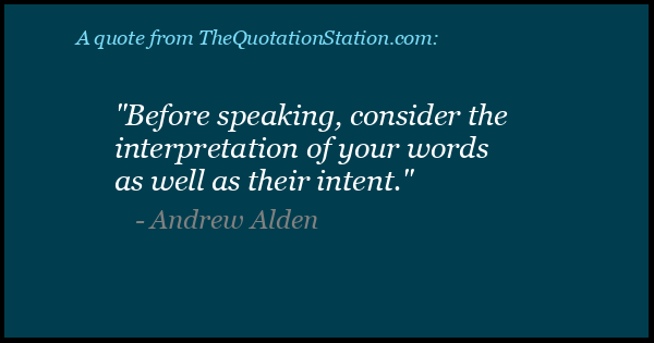 Click to Share this Quote by Andrew Alden on Facebook