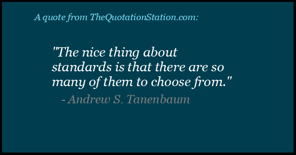 Click to Share this Quote by Andrew S Tanenbaum on Facebook