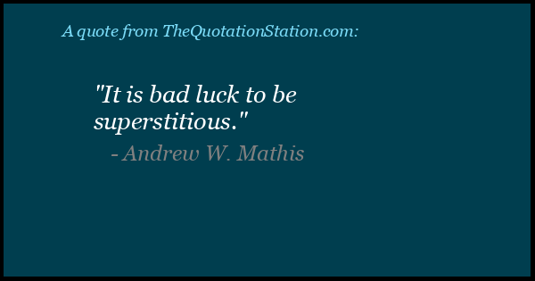 Click to Share this Quote by Andrew W Mathis on Facebook