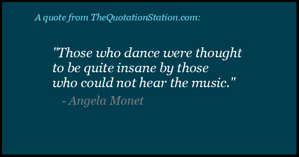 Click to Share this Quote by Angela Monet on Facebook