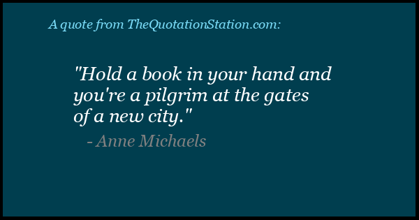 Click to Share this Quote by Anne Michaels on Facebook Click to Share this Quote by Anne Michaels on Facebook
