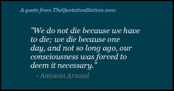Click to Share this Quote by Antonin Artaud on Facebook
