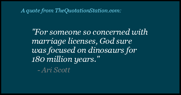 Click to Share this Quote by Ari Scott on Facebook