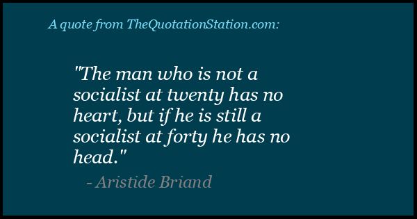 Click to Share this Quote by Aristide Briand on Facebook
