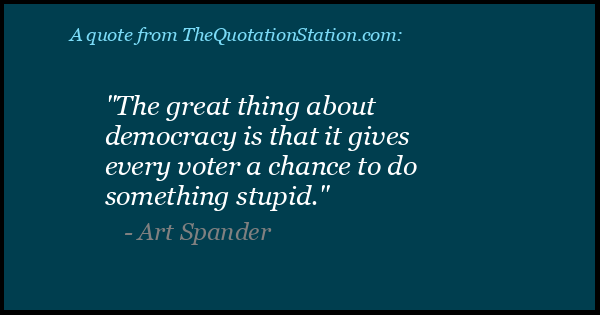 Click to Share this Quote by Art Spander on Facebook