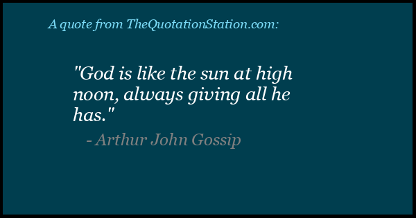 Click to Share this Quote by Arthur John Gossip on Facebook