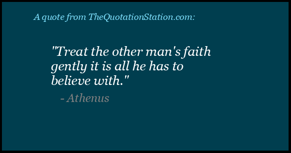 Click to Share this Quote by Athenus on Facebook