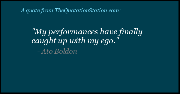 Click to Share this Quote by Ato Boldon on Facebook