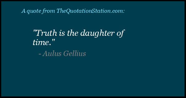 Click to Share this Quote by Aulus Gellius on Facebook