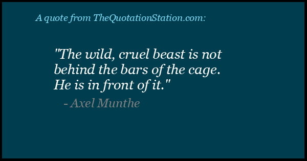 Click to Share this Quote by Axel Munthe on Facebook