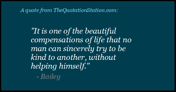 Click to Share this Quote by Bailey on Facebook