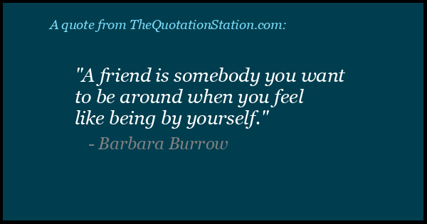 Click to Share this Quote by Barbara Burrow on Facebook