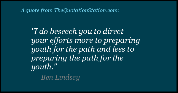 Click to Share this Quote by Ben Lindsey on Facebook