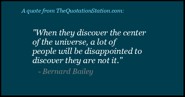 Click to Share this Quote by Bernard Bailey on Facebook