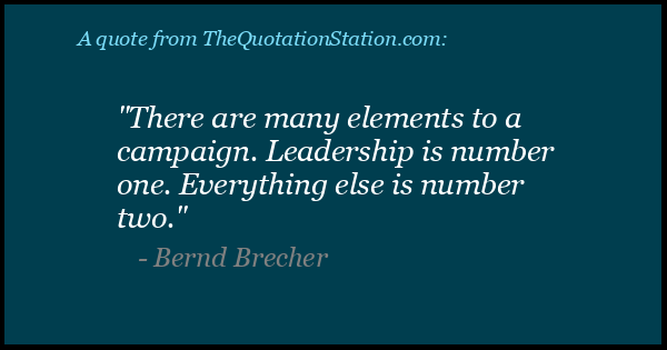 Click to Share this Quote by Bernd Brecher on Facebook