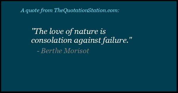 Click to Share this Quote by Berthe Morisot on Facebook