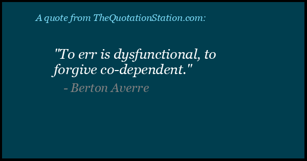 Click to Share this Quote by Berton Averre on Facebook