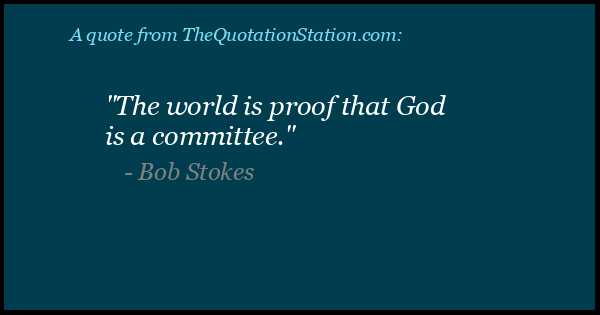 Click to Share this Quote by Bob Stokes on Facebook