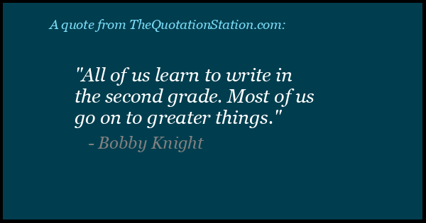 Click to Share this Quote by Bobby Knight on Facebook