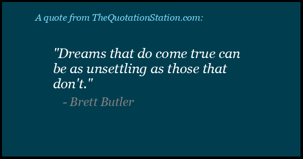 Click to Share this Quote by Brett Butler on Facebook