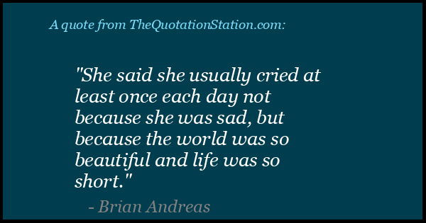 Click to Share this Quote by Brian Andreas on Facebook