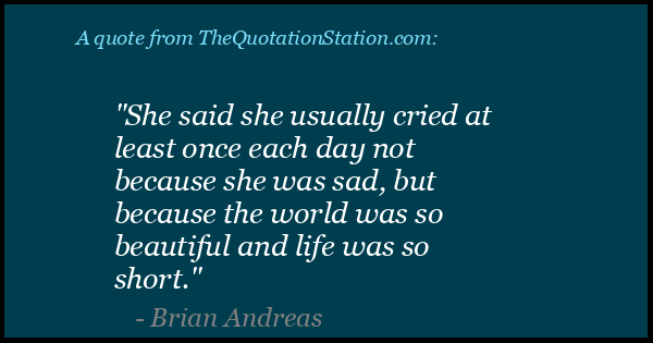 Click to Share this Quote by Brian Andreas on Facebook Click to Share this Quote by Brian Andreas on Facebook