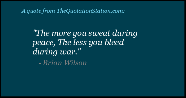 Click to Share this Quote by Brian Wilson on Facebook