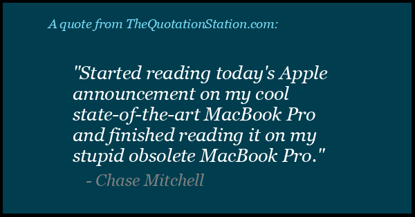 Click to Share this Quote by Chase Mitchell on Facebook