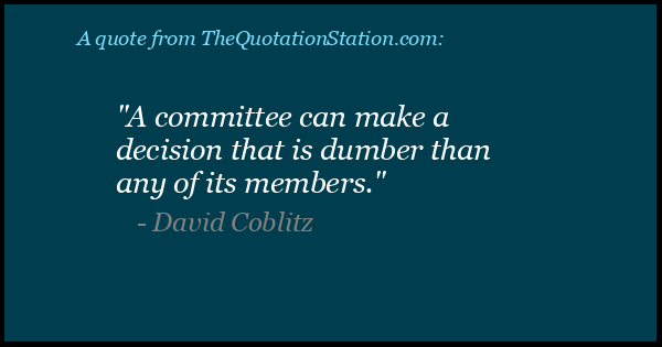 Click to Share this Quote by David Coblitz on Facebook