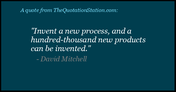 Click to Share this Quote by David Mitchell on Facebook