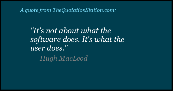 Click to Share this Quote by Hugh MacLeod on Facebook