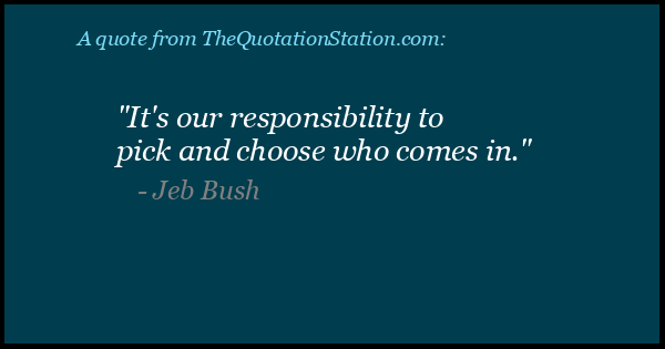 Click to Share this Quote by Jeb Bush on Facebook