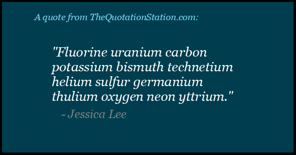 Click to Share this Quote by Jessica Lee on Facebook