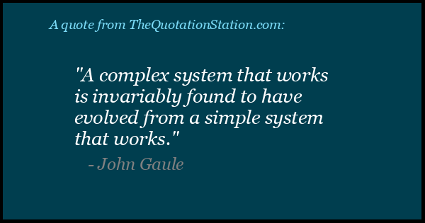 Click to Share this Quote by John Gaule on Facebook