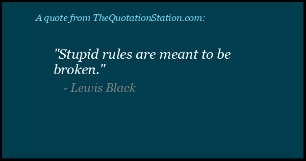 Click to Share this Quote by Lewis Black on Facebook