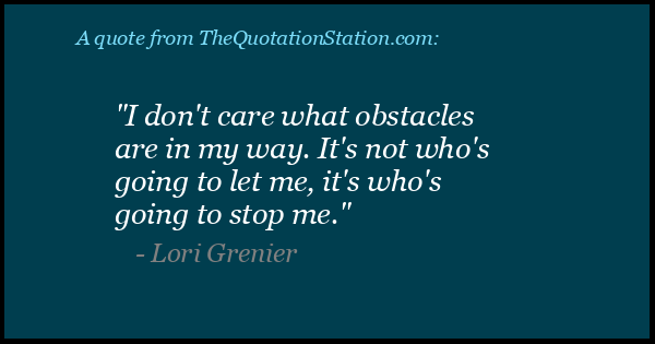 Click to Share this Quote by Lori Grenier on Facebook