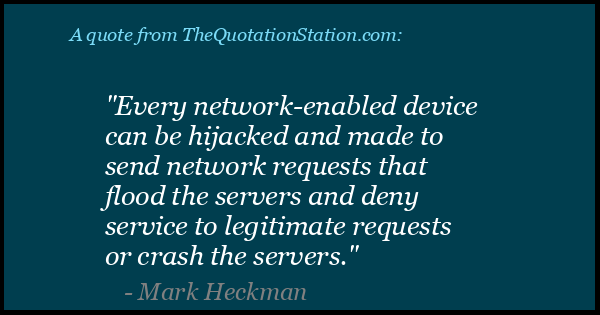 Click to Share this Quote by Mark Heckman on Facebook