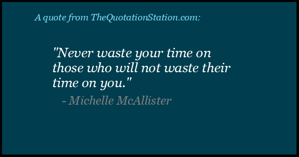 Click to Share this Quote by Michelle McAllister on Facebook