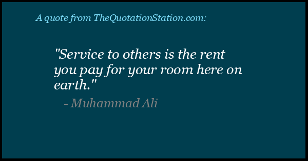 Click to Share this Quote by Muhammad Ali on Facebook