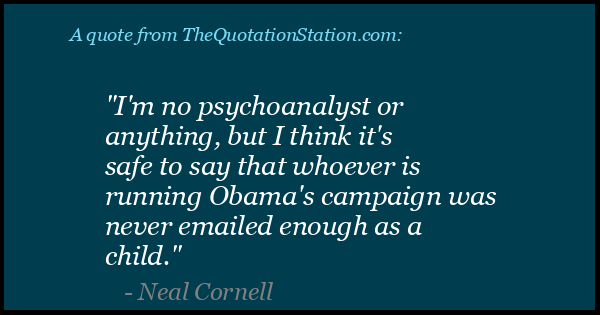 Click to Share this Quote by Neal Cornell on Facebook