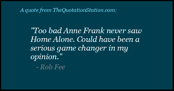 Click to Share this Quote by Rob Fee on Facebook
