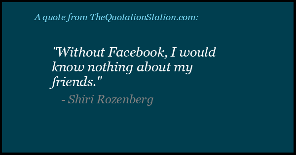 Click to Share this Quote by Shiri Rozenberg on Facebook