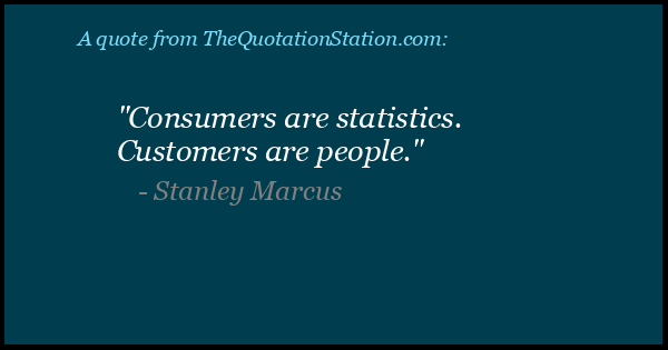 Click to Share this Quote by Stanley Marcus on Facebook