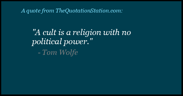 Click to Share this Quote by Tom Wolfe on Facebook